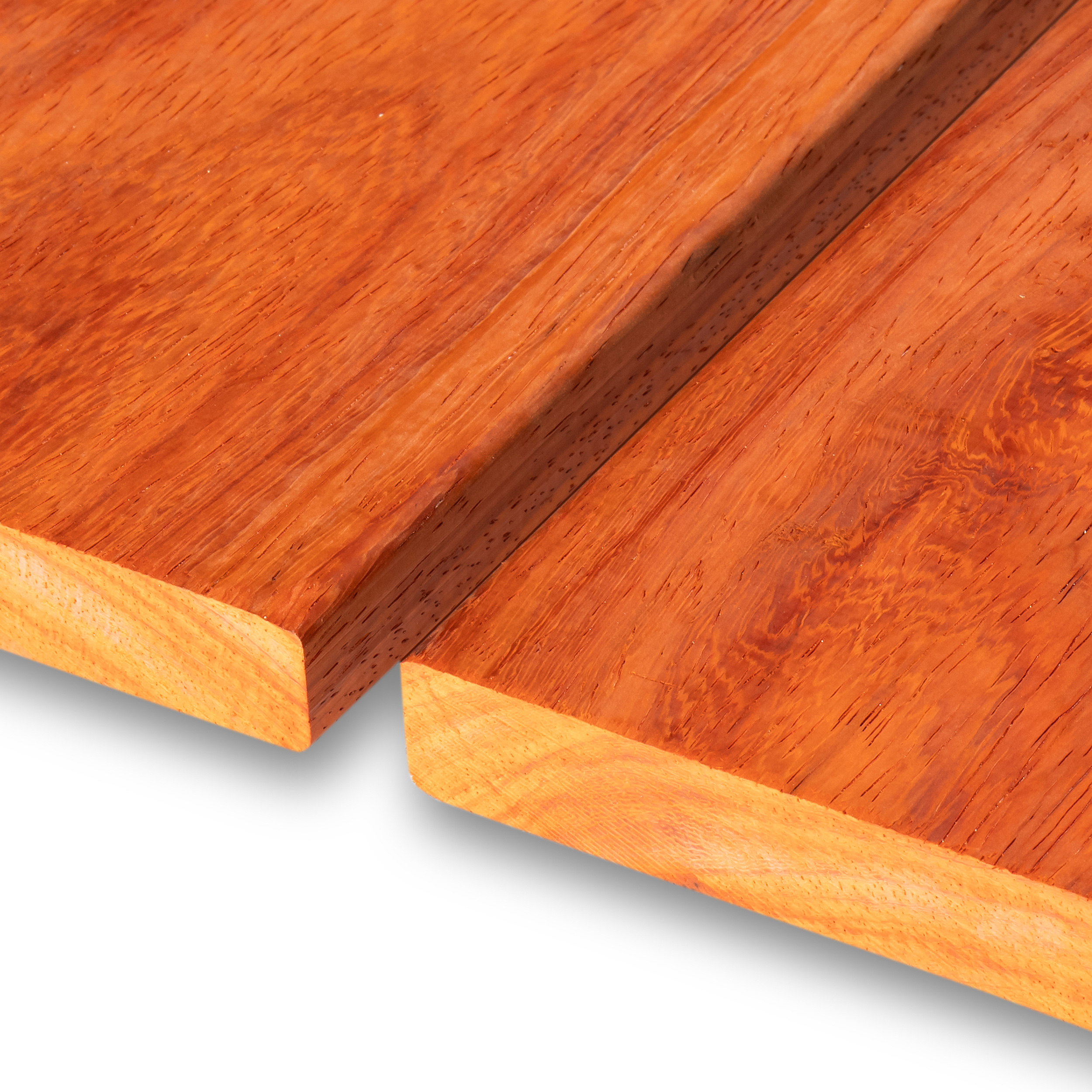 Padouk - Boards: / Barcode - Open gevel-systeem - 20x68 mm R3 - Afbeelding 2